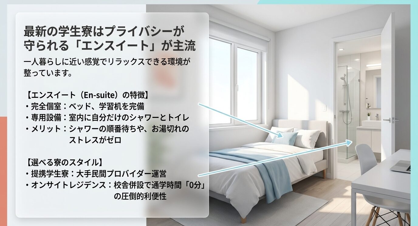 学生寮の生活環境と最新の設備
