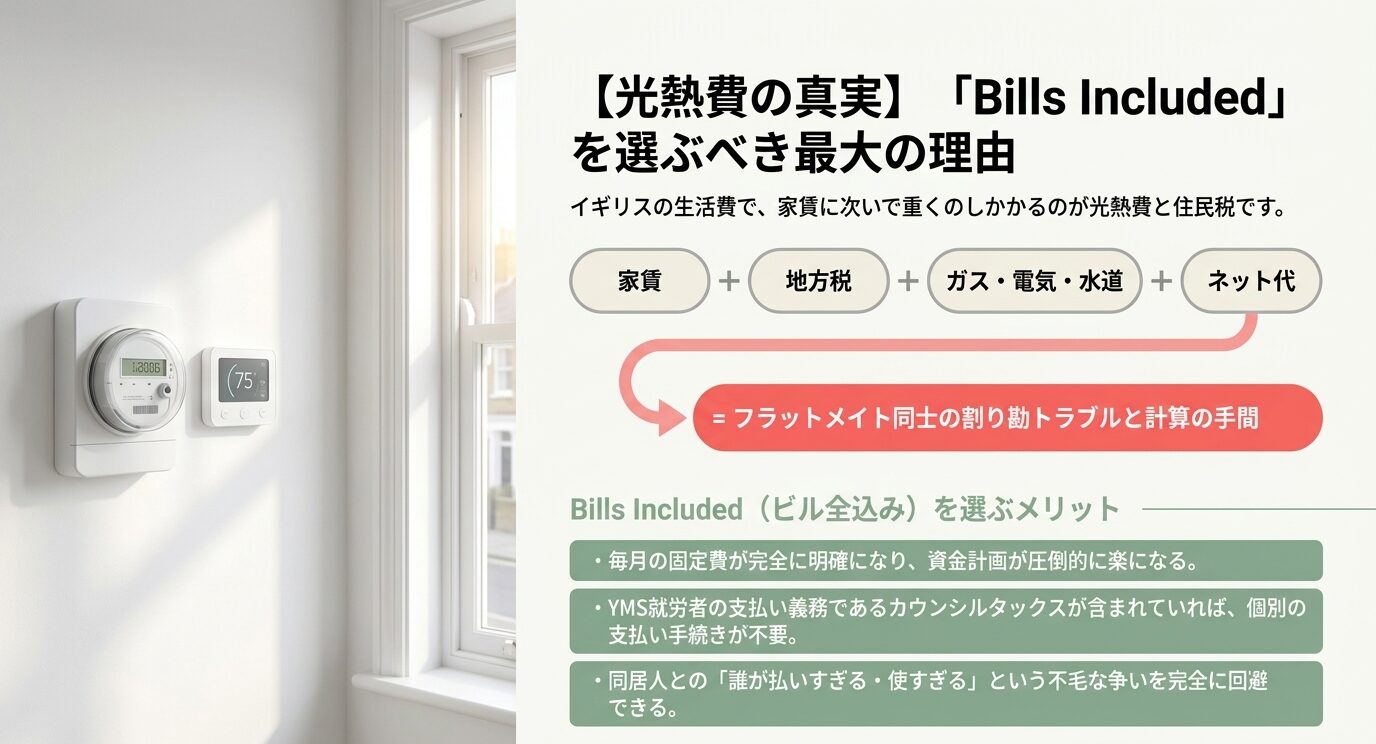 光熱費や住民税込みの物件とは