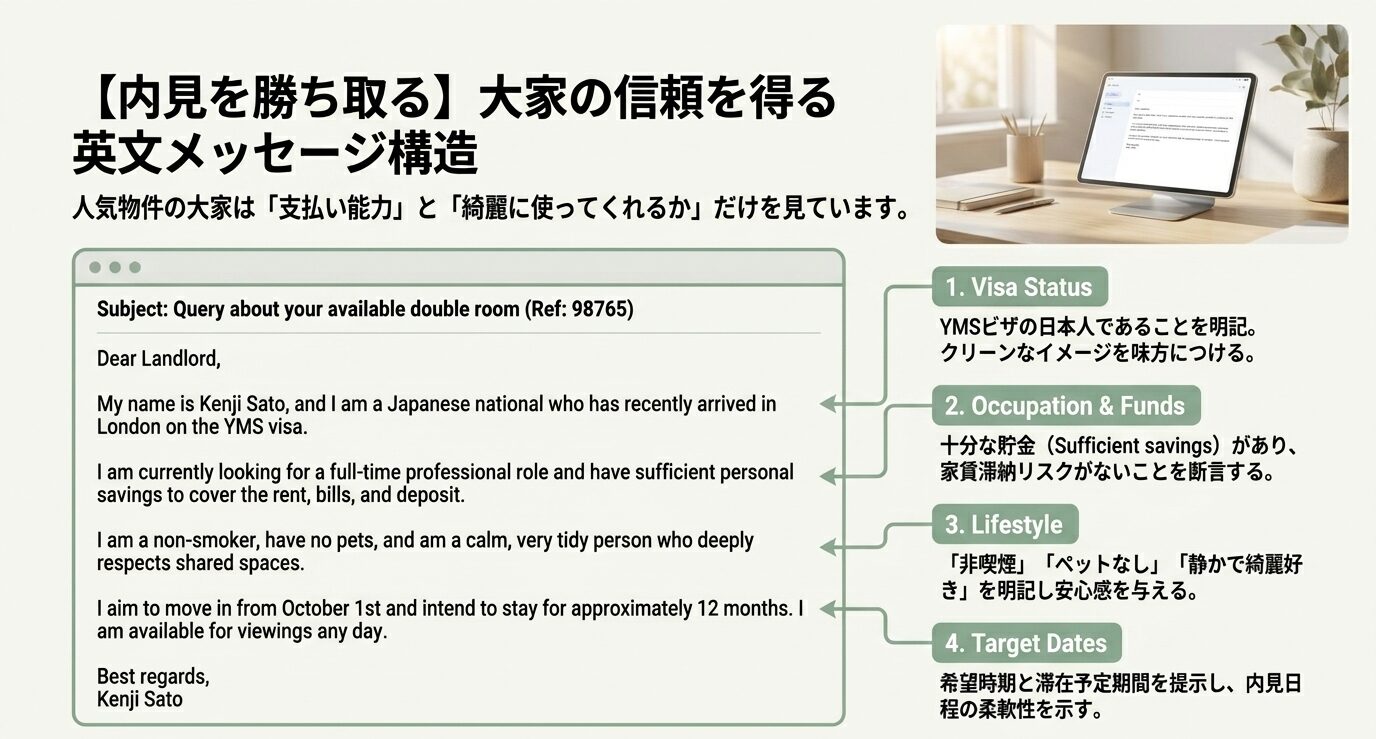 英語での問い合わせと内見交渉のコツ